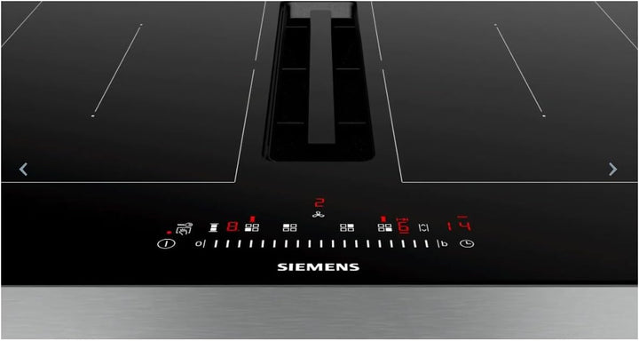 Siemens ED711FGA6 Set Kochfeldabzug Induktion ED711FQ15E + Flachkanal HZ9VDSB4