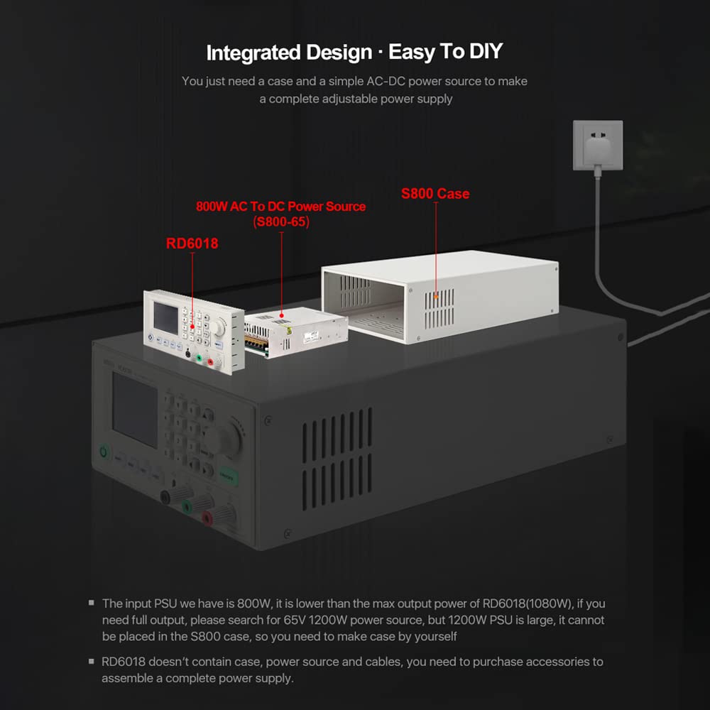 VISLONE S800-65 65V 800W Gleichstrom-Spannungsabfall Netzteilgeregeltes Schaltmodul Kompatibel mit d