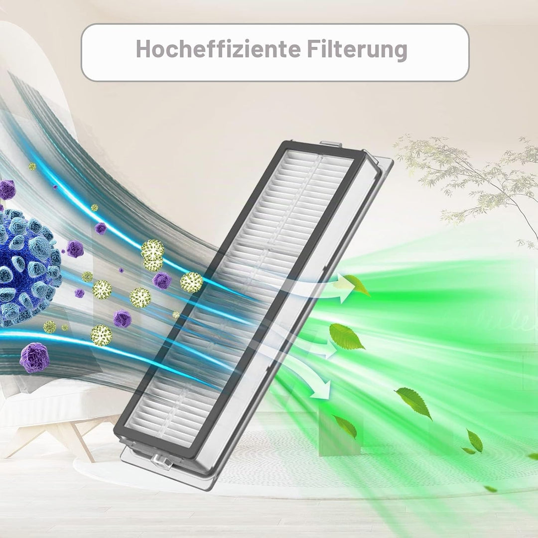 AiLomey Zubehör für Dreame L10s Ultra / L10s Pro / L10 Ultra, Ersatzteile für Xiaomi X10+ Staubsauge