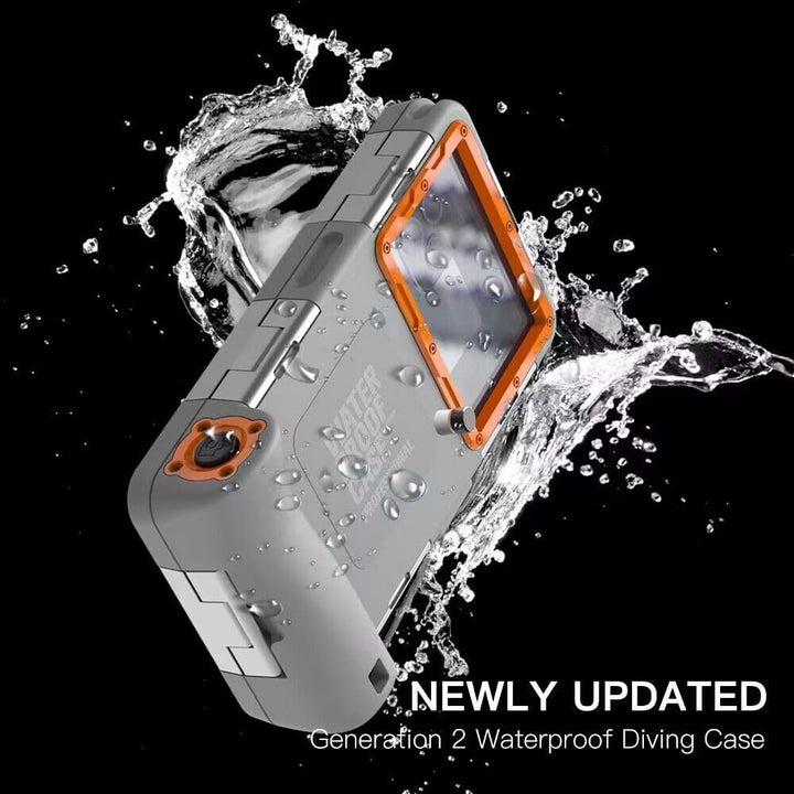 Unterwasser-Tauchgehäuse für iPhone, Samsung Galaxy, Huawei Xiaomi Redmi Smartphones, Professionelle