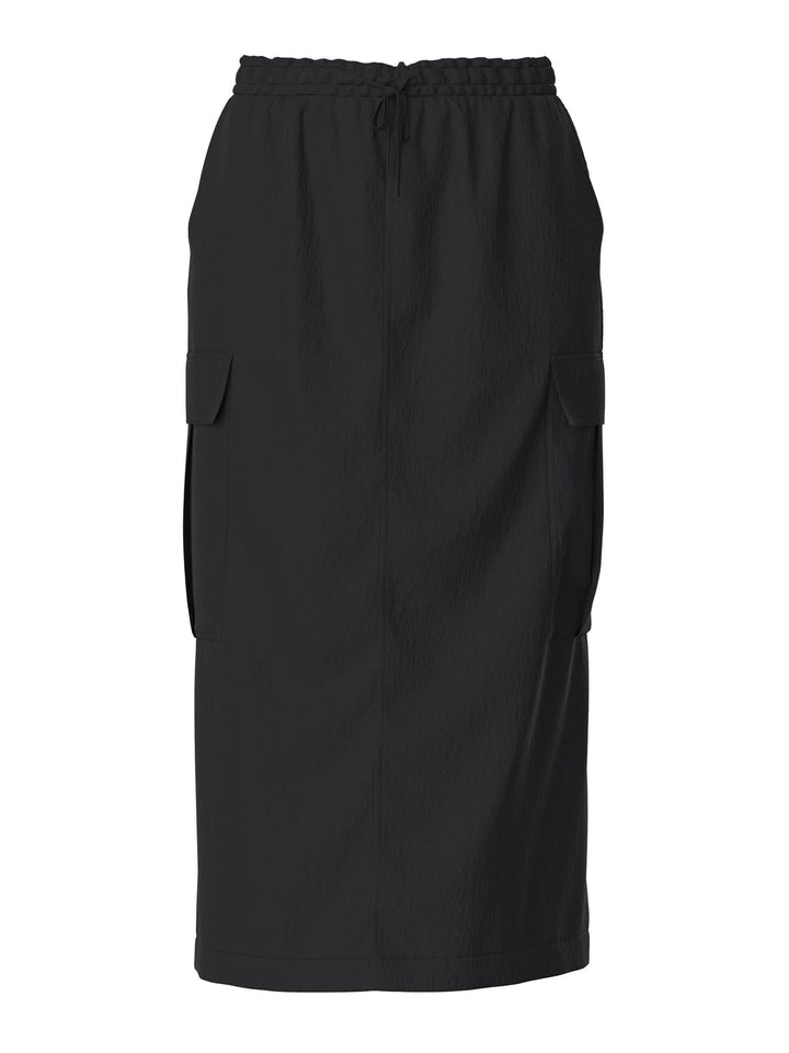 PIECES Female Midirock PCJILL XS Schwarz, XS Schwarz