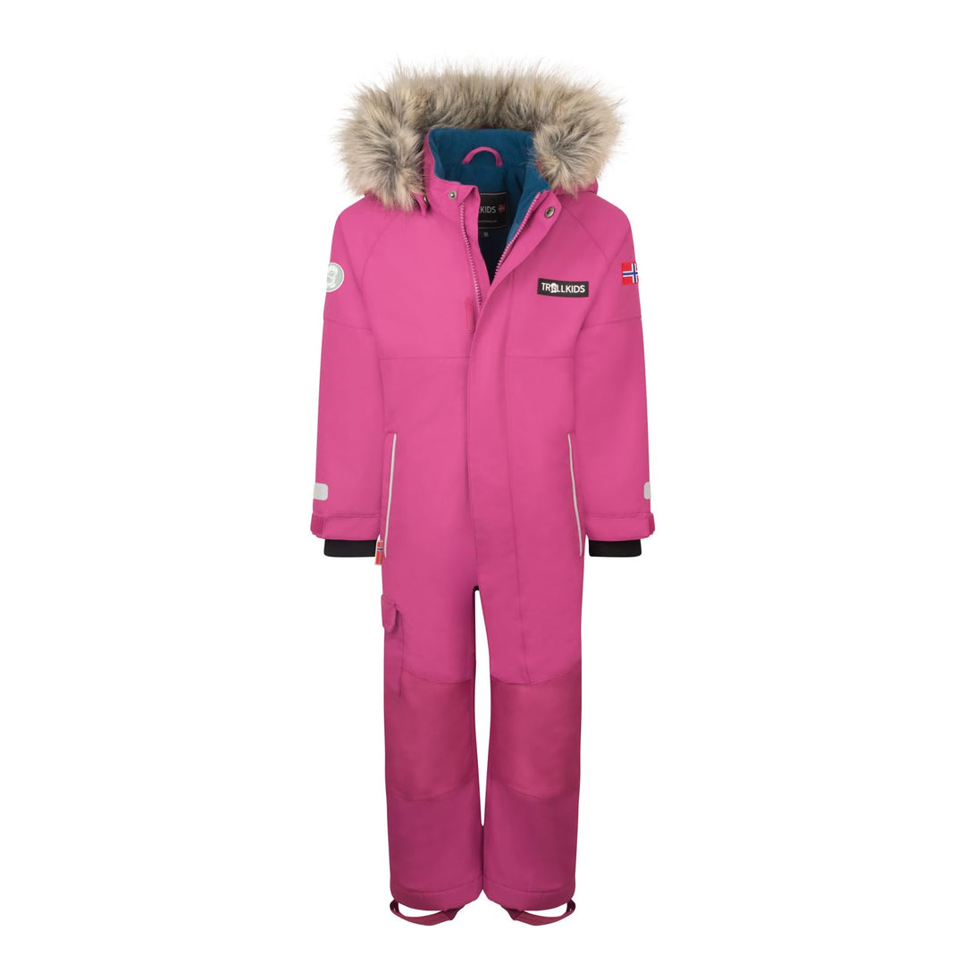 Trollkids Kids Kirkenes Snowsuit 80 bright berry, 80 bright berry