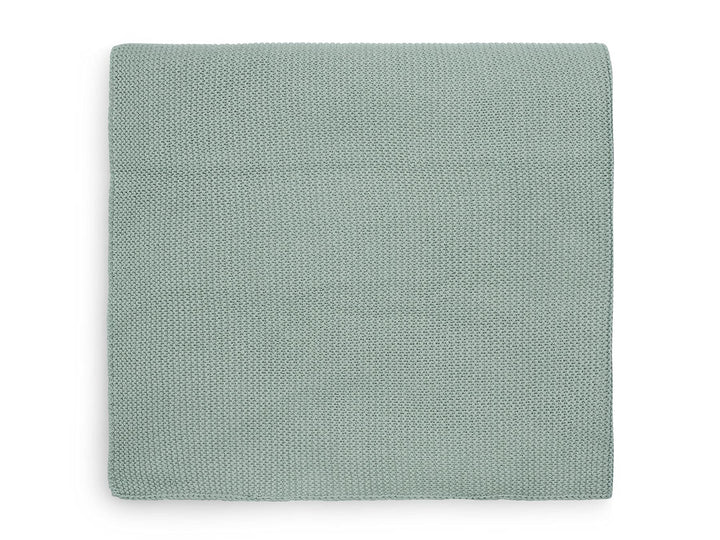 Jollein Strickdecke Basic Waldgrün 100 x 150 cm