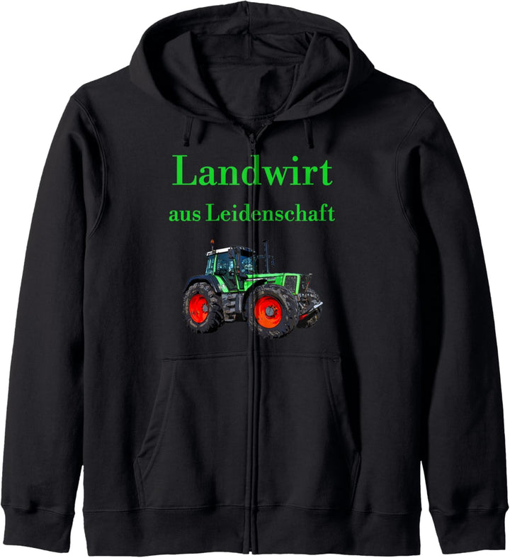 Trecker Traktor Landwirt Bauer Leidenschaft Landwirtschaft Kapuzenjacke