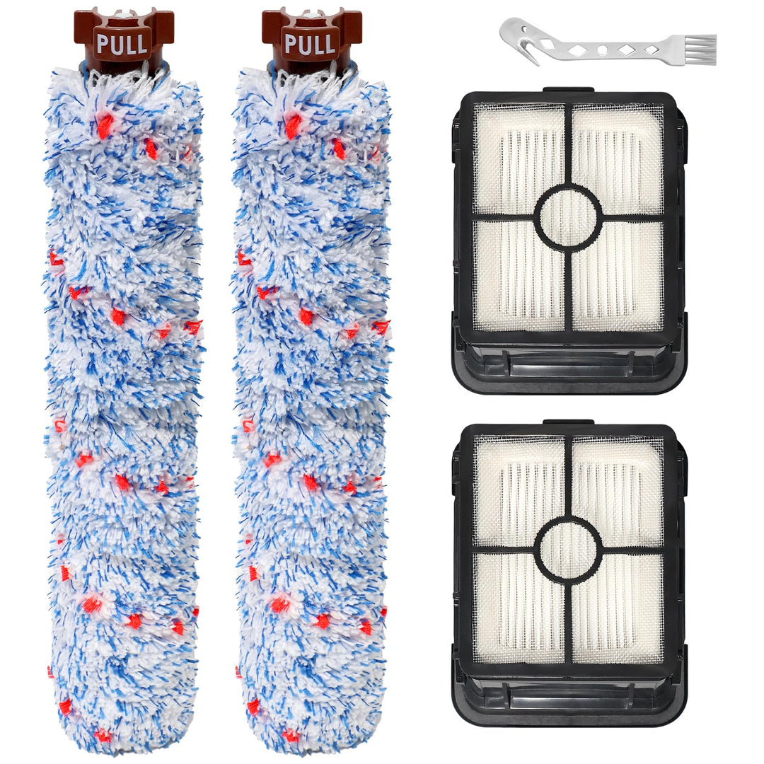 Ersatz-Rollenbürste und Filter Zubehör für Bissell CrossWave C3 / C3 Pro 3551N Nass- und Trockensaug