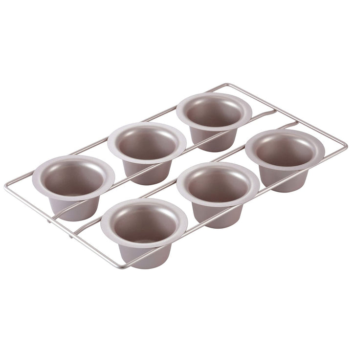 CHEFMADE Popover Kuchen Pan, 6-hohlraum Nicht-Stick Yorkshire Muffin Cupcake Pan Backformen für Ofen