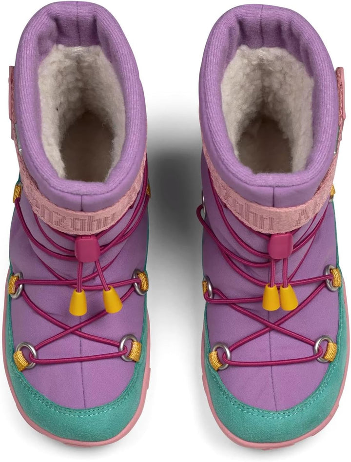 Affenzahn Schneestiefel Vegan Snowy wasserdicht, warm gefüttert, vegan, zum Reinschlüpfen, Grösse 21