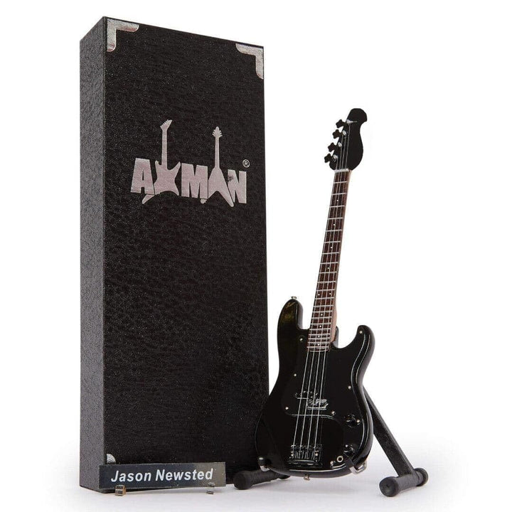 Jason Newsted – Miniatur-Gitarren-Nachbildung – Musik-Geschenke – Handgefertigtes Ornament 1/4 Masss
