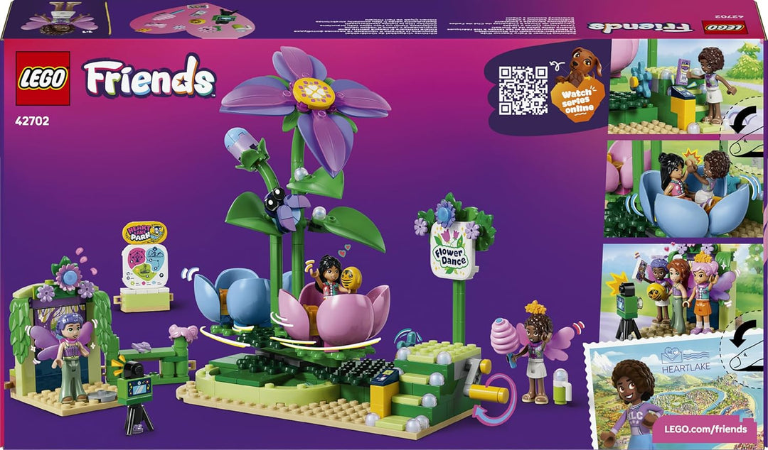 LEGO Friends Feentassen-Karussell mit Blumendeko - Spielzeug mit 3 Minifiguren, Fotokabine & Zubehör
