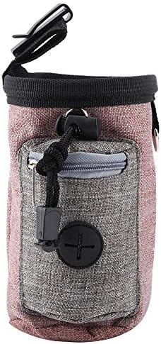 Pssopp Futterbeutel für Hunde Tragbare Dog Snack Tasche Abnehmbare Hundetraining Treat Pouch Hund Le