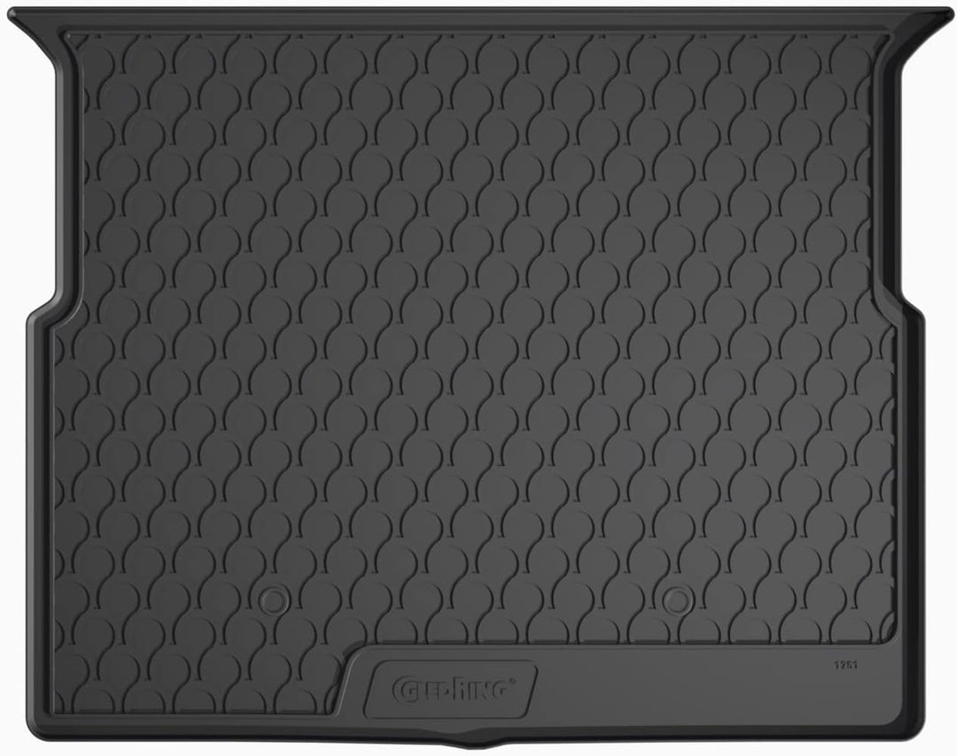 Rubbasol (Gummi) Kofferraumwanne kompatibel mit Citroën C4 Picasso 2013- & C4 Spacetourer 2018- (Tie