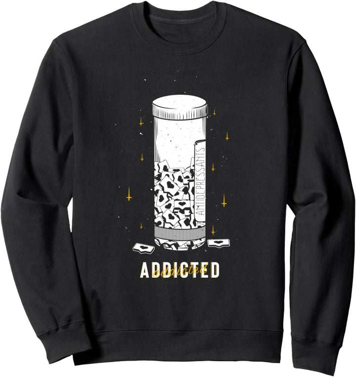 Addicted To Likes - Sad Aesthetic Edgy Streetwear Sweatshirt