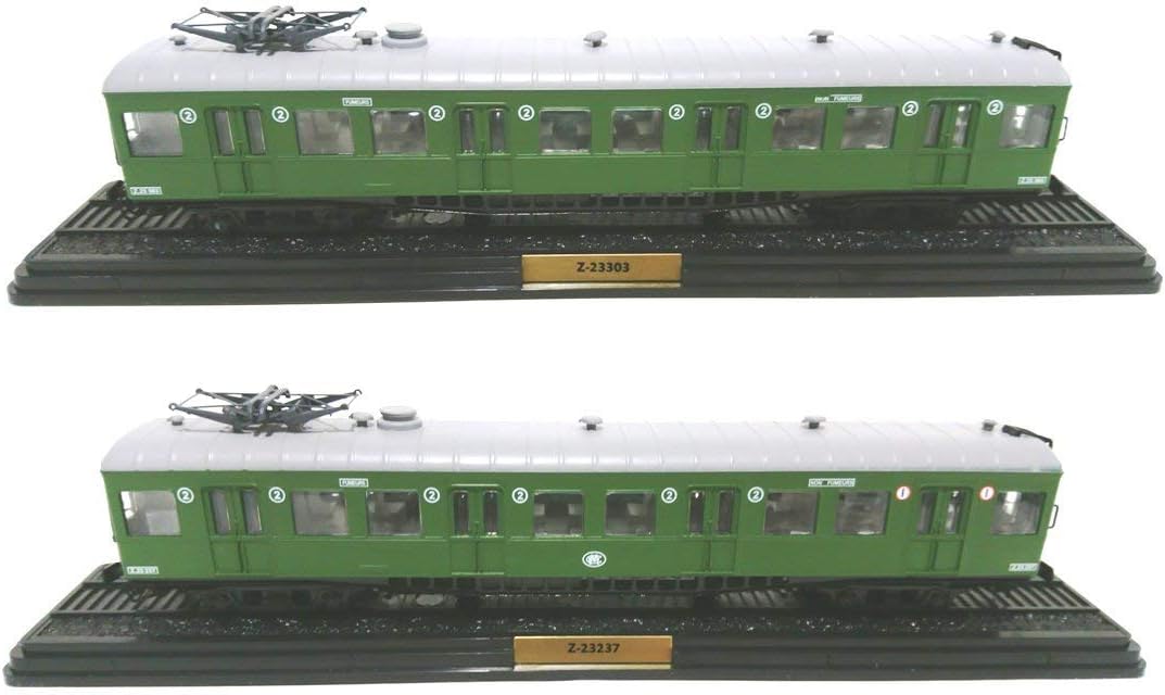 OPO 10 - Los mit 4 Triebwagen SNCF Ho 1/87 Zuglokomotive (01 + 03 + 04 + 05)