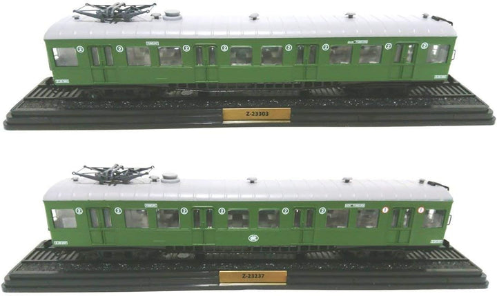 OPO 10 - Los mit 4 Triebwagen SNCF Ho 1/87 Zuglokomotive (01 + 03 + 04 + 05)