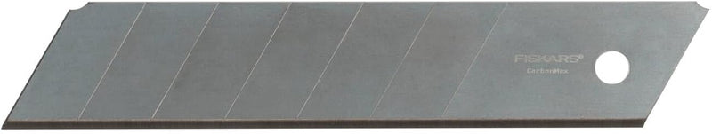 Fiskars Abbrechklingen, Für Fiskars Cuttermesser, 25mm, Rostfreier Stahl, 5er Pack, CarbonMax, 10272