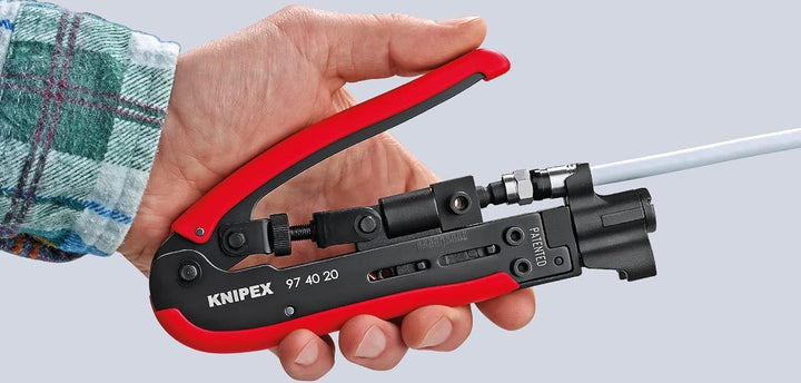 Knipex Kompressionswerkzeug 175 mm (SB-Karte/Blister) 97 40 20 SB