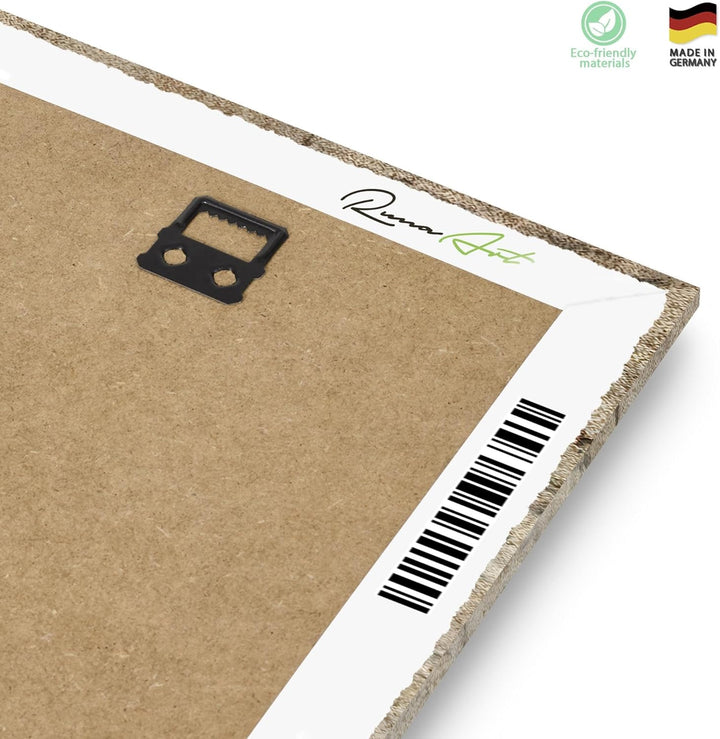 Runa Art Wandbild XXL Küche - Gemüse Esszimmer Küchenbilder 200 x 80 cm Braun Rot 5 Teilig - Made in