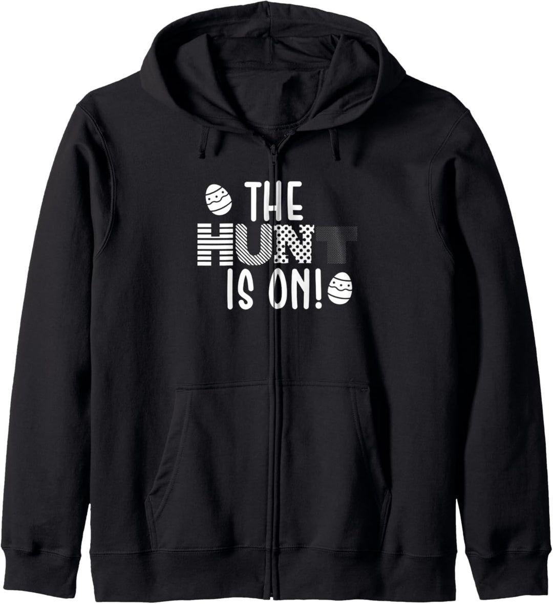 Die Jagd ist auf niedlichen Osterei-Häschen-Feiertag Kapuzenjacke