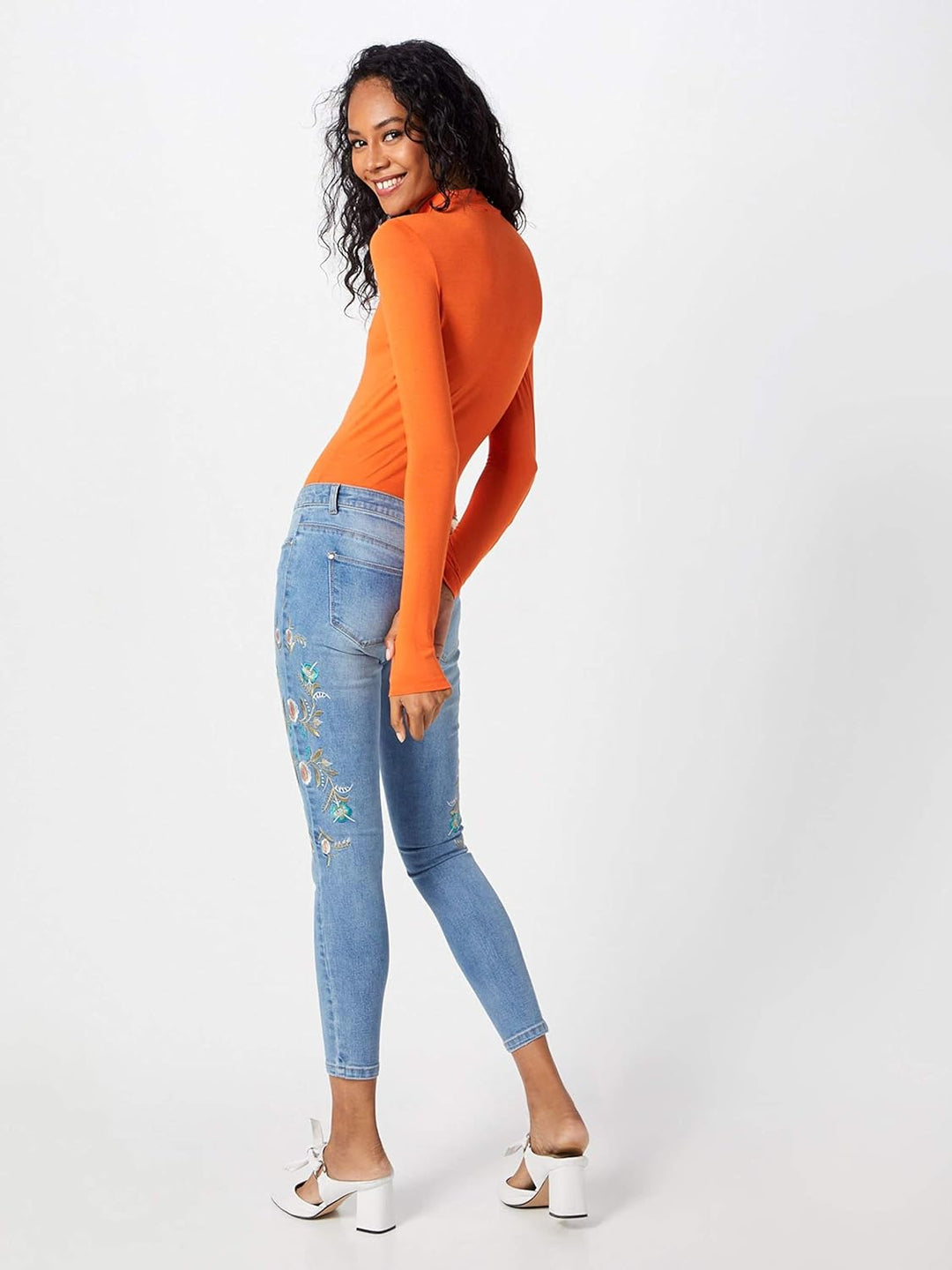 ONLY Damen Jeans Carmen Blue Denim 30""32