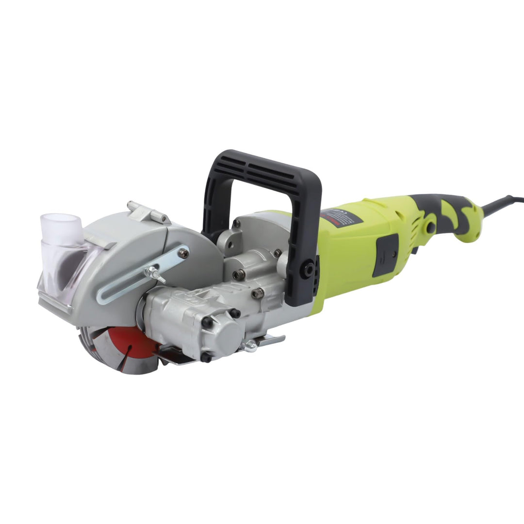 4000W Schlitzfräse Mauernutfräse mit mit 5 Sägeblatt & 360° Schneiden, 6500RPM Elektrische Mauernutf