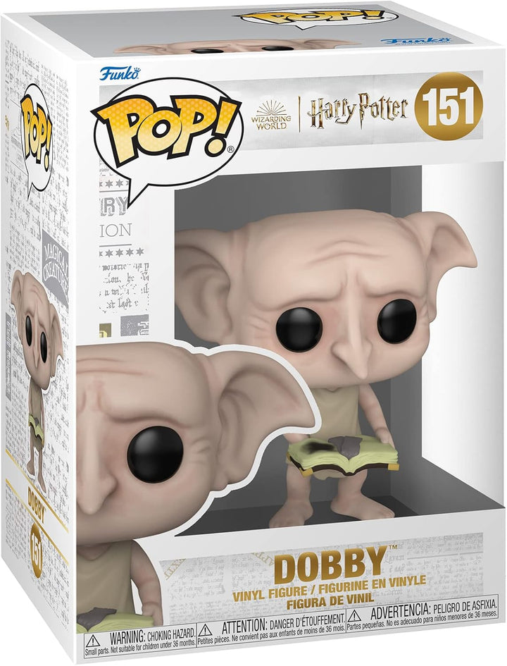 Funko Pop! Movies: Harry Potter Chamber of Secrets 20th - Dobby - Vinyl-Sammelfigur - Geschenkidee -