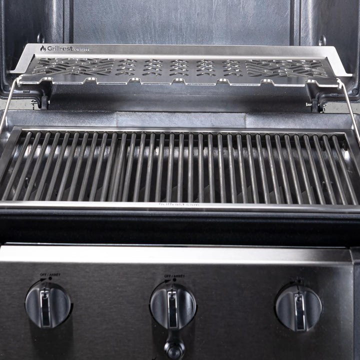 Grillrost.com Das Original Edelstahl Warmhalterost Multistation für Broil King - Porta Chef 320 und