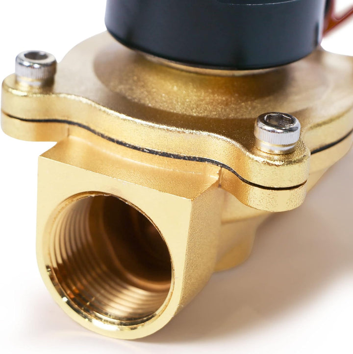 U.S. Solid Magnetventil - 1" Zinklegierung 230V AC Magnetventil, NBR-Dichtung, stromlos geschlossen,