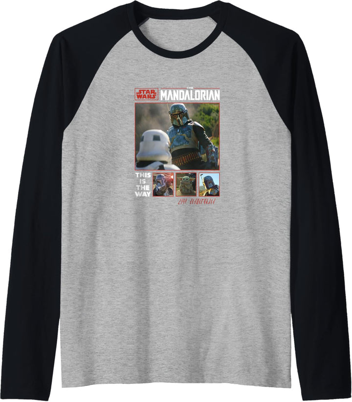 Star Wars The Mandalorian Fett Returns Raglan