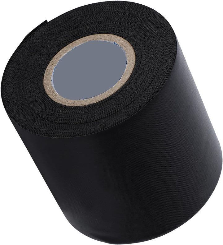Hztyyier 1 Rolle Rohrband Hochwertiges PVC Klebeband für die Isolierung von Klimaanlagen, Schwarz, 6