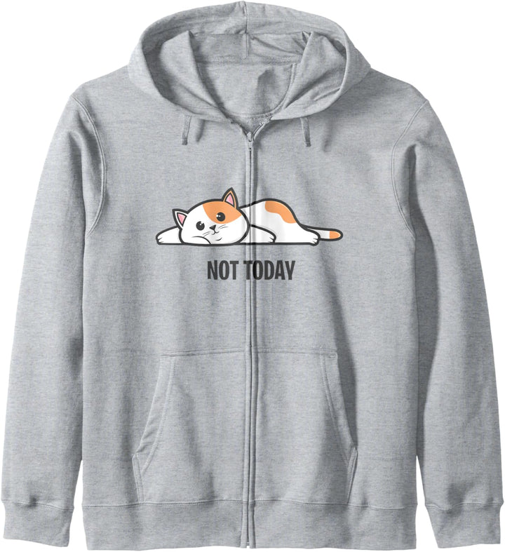 Cat - Not today Kapuzenjacke
