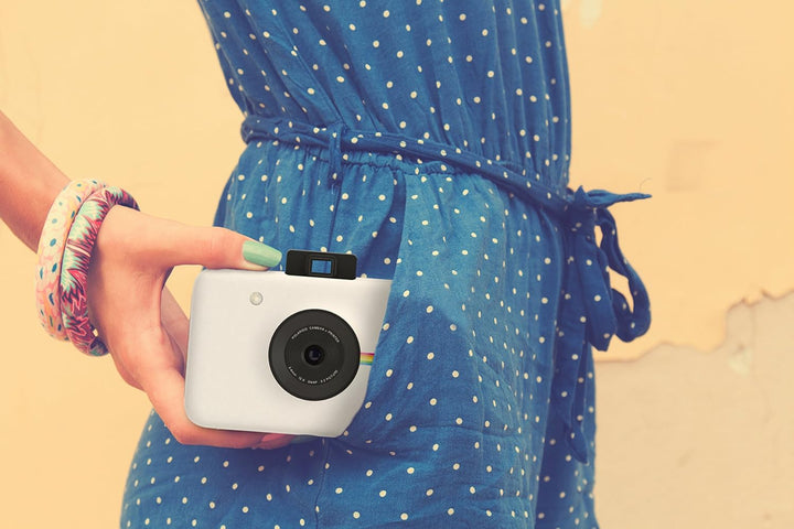 Polaroid Digitale Instant Snap Kamera mit ZINK Zero Ink Technologie, Weiss Weiss Snap Kamera, Weiss