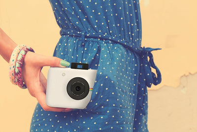 Polaroid Digitale Instant Snap Kamera mit ZINK Zero Ink Technologie, Weiss Weiss Snap Kamera, Weiss