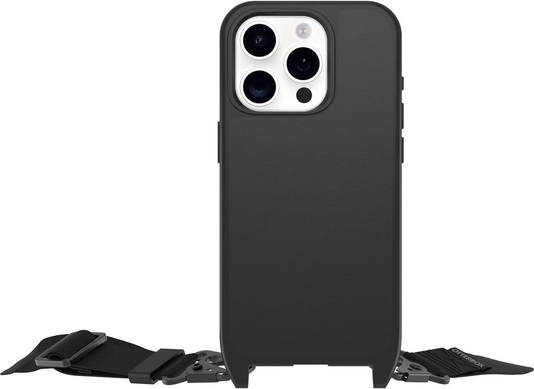 OtterBox React Lanyard Hülle mit MagSafe für iPhone 15 Pro, schützende Hülle mit verstellbarem und a