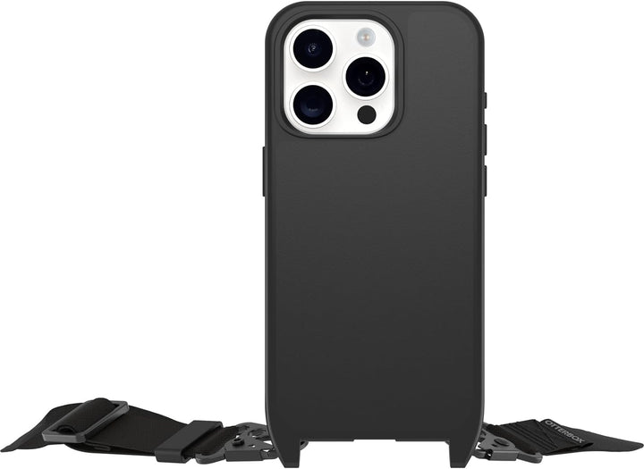 OtterBox React Lanyard Hülle mit MagSafe für iPhone 15 Pro, schützende Hülle mit verstellbarem und a