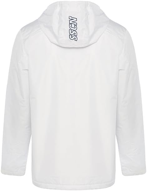 SSC NAPOLI Unisex Ssc Napoli 23/24 Schwere Winddichte Jacke Jacke (1er Pack) L Weiss, L Weiss