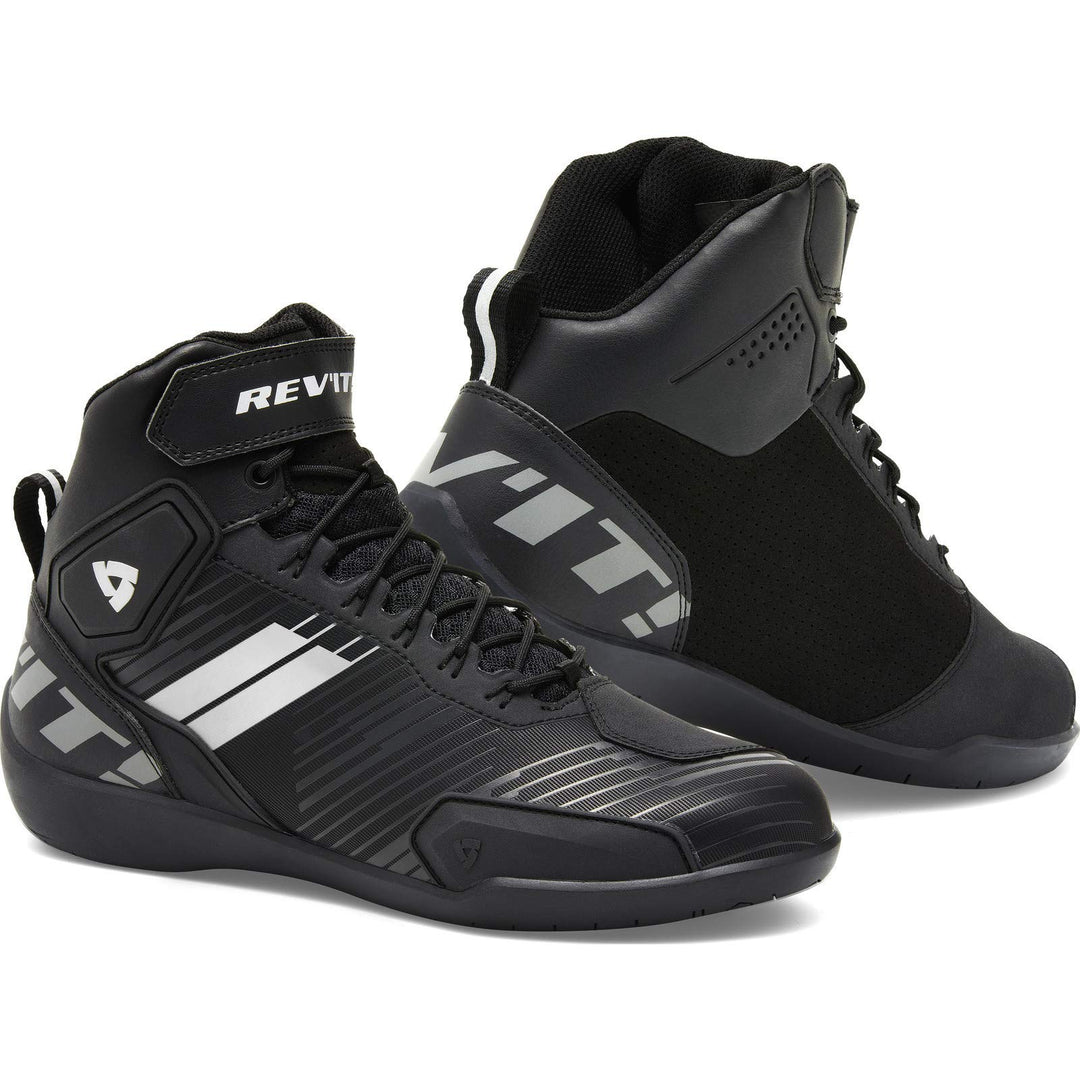 Revit G-Force Motorradschuhe (Black/White,44)