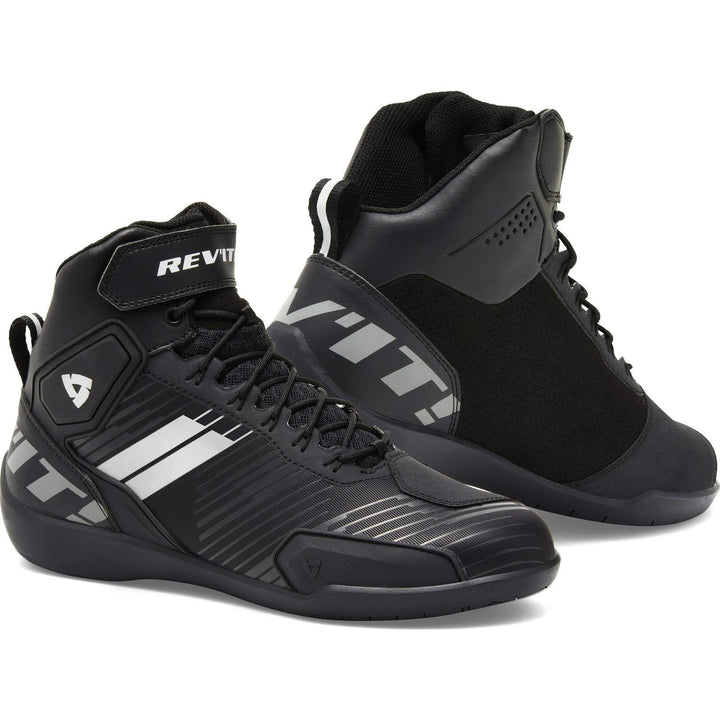 Revit G-Force Motorradschuhe (Black/White,44)