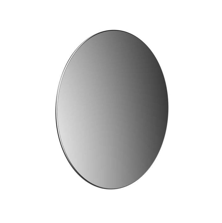 EMCO Pure Klebespiegel Rund (Ø 153 mm) 5-fach Vergrösserung fürs Badezimmer in Chrom - Spiegel, Mass