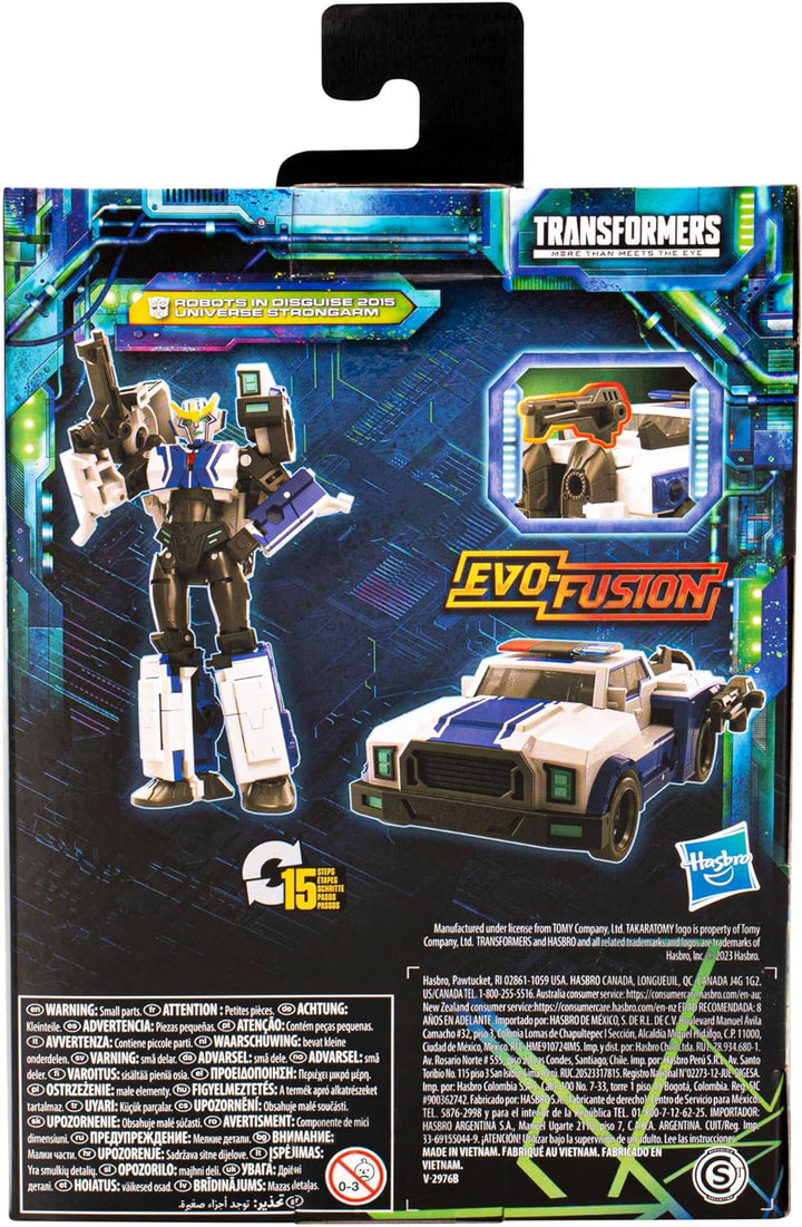 Transformers Legacy Evolution Deluxe-Klasse Robots in Disguise 2015 Universe Strongarm, 14 cm grosse