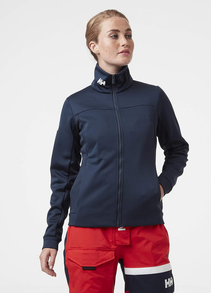 Helly Hansen Damen W Crew Fleece Jacket Fleece-Jacke (1er Pack) XS Marineblau, XS Marineblau