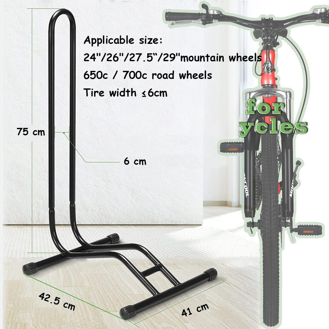 Fahrradständer Boden, freistehend, aufrecht, platzsparend, geeignet für Fahrrad ständer Mountainbike
