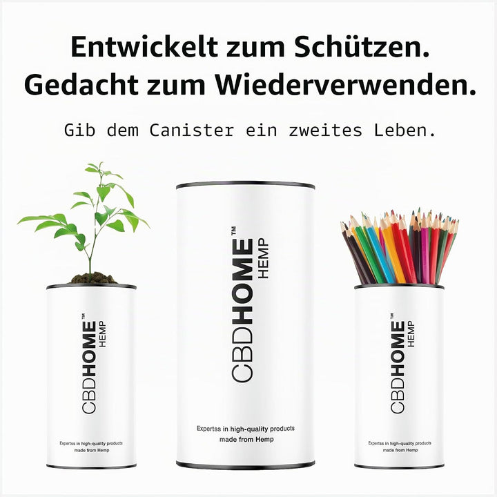 Hanföl 40% Max - 10 ml - Basis aus bio-zertifiziertem Kokosöl und Hanfsamenöl - Kaltgepresst - Ohne