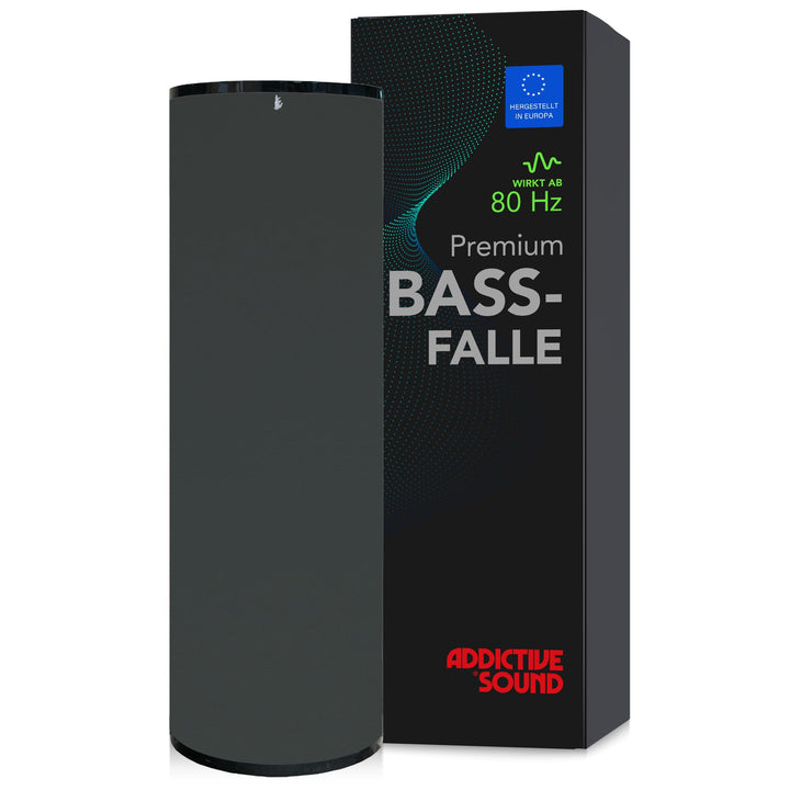 Addictive Sound Premium Schalldämmung Wand 100x30 cm Bassfalle - Akustikpaneele Wand zum Hause, Stud