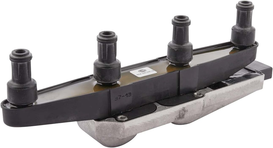 HELLA 5DA 230 035-101 Zündspule - 4-polig - Zündspulenleiste - geschraubt