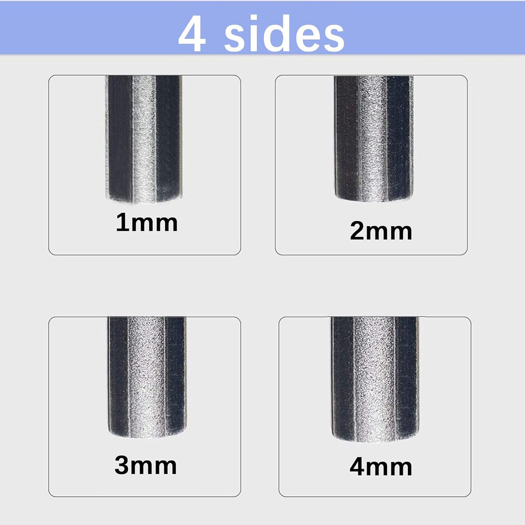 Bünde Dressing Files, Gitarre Bund Crowning File Polieren für Mandoline für Bass
