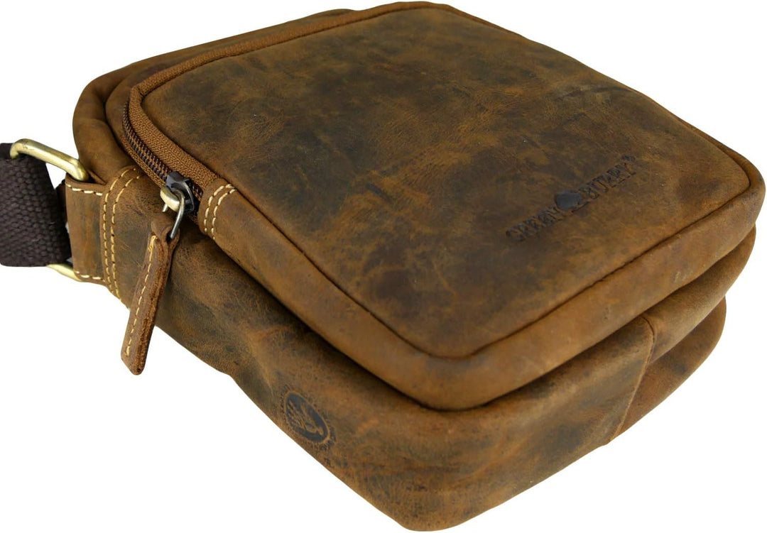 Greenburry High-Class Nappa Henkeltasche Leder 25 cm