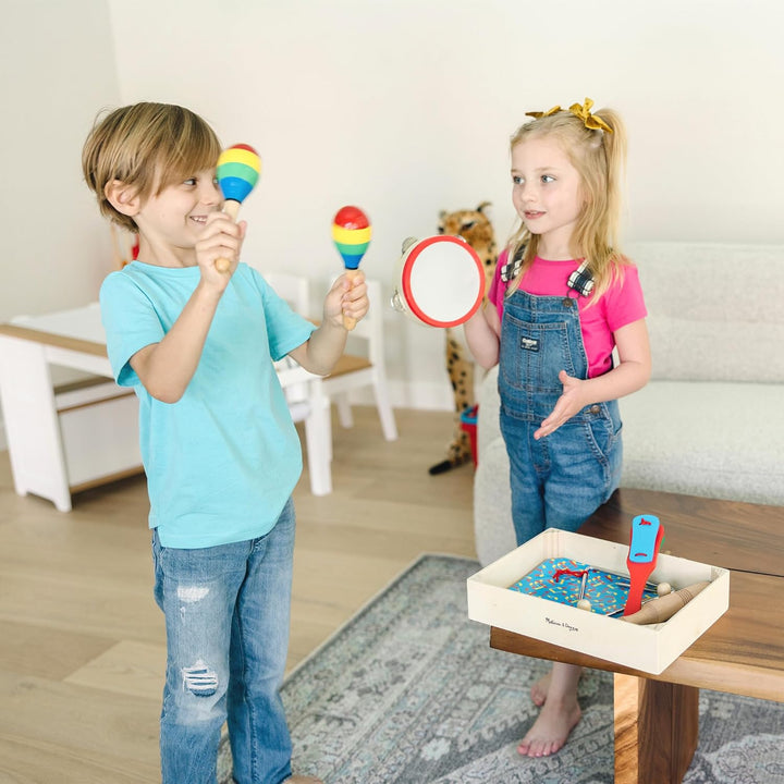 Melissa &amp; Doug Eine Band im Kasten | Musikinstrumente | Musikalisches Spielzeug für Kinder | 3+ | Ge
