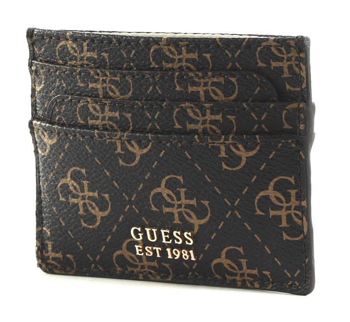 GUESS Women Laurel SLG Phone CRO Wallet, Einheitsgröße Brown Logo