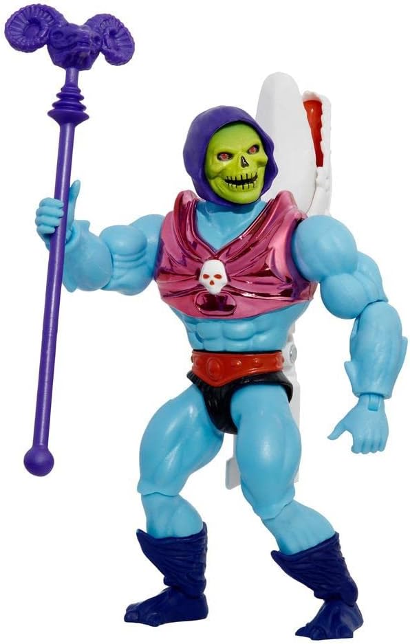Masters of the Universe HDT23 - Origins Deluxe Skeletor mit Klauen, 14 cm grosse Actionfiguren, Figu