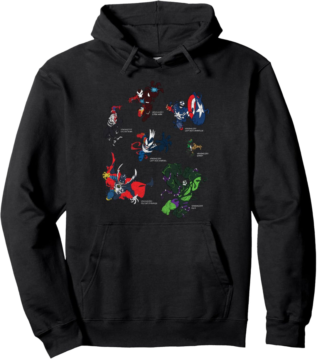 Marvel Venomized Heroes Pullover Hoodie
